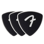 Fender 346 Celluloid Plectrum 3-Pack - F-Grip, 1.5mm - Zwart
