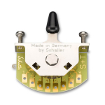 Schaller 15310003 Megaswitch S 5-Standenschakelaar met Zwarte Tip