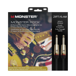 Monster Cable Rock Gitaarkabel 6.4 Meter Recht / Rechte Pluggen 600542 - Aanbieding