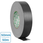Nichiban Gaffa Stagetape 50 Meter 50mm Zwart