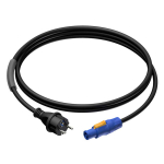 Procab PRP432/3 Stroomkabel Schuko naar Powercon 3 Meter