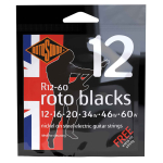 Rotosound R12-60 Roto Blacks Elektrische Gitaarsnaren (12-60)