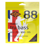 Rotosound RS88LD Tru Bass 88 Black Nylon Bassnaren (65-115)