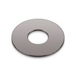 Schaller Toggle Switch Plate Metaal Ruthenium 15200600