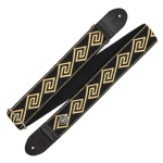 Silver Coin Straps Geweven Gitaarband Atlacoya