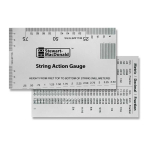 StewMac String Action Gauge Snaarhoogte Meter Metrisch
