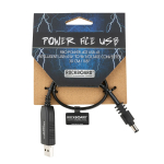 Warwick RockBoard USB-A 5V naar 9V Voltage Converterkabel 2.1x5.5mm Barrel Jack 30cm