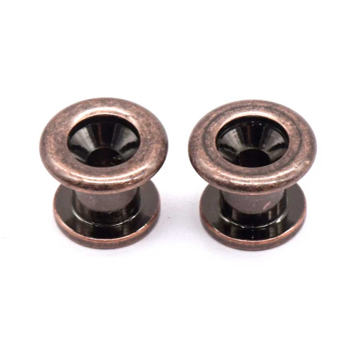 AxLabs KD2E1018AB Longer Neck Area Strap Buttons Antique Bronze (Set van 2)