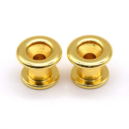 AxLabs KD2E1018GD Longer Neck Area Strap Buttons Goud (Set van 2)