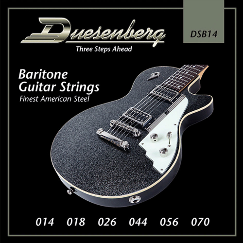 Duesenberg DSB14 Nickel Wound Baritone Elektrische Gitaarsnaren (14-70)