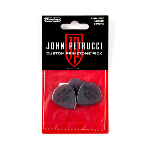 Dunlop 518PJP-RD John Petrucci Primetone Plectrum Rood 3-Pack