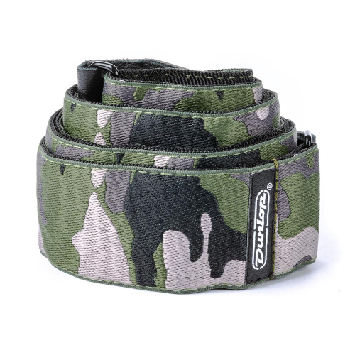 Dunlop D6716 Ranger Green Jacquard Gitaarband