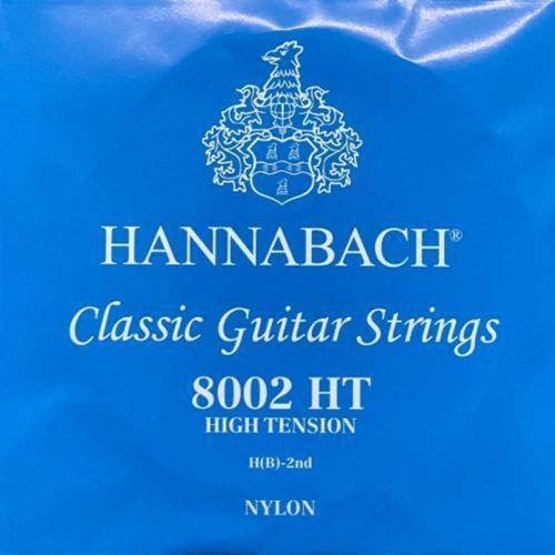 Hannabach 8002HT Losse Clear Nylon Klassieke B2-Snaar - Hoge Spanning