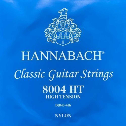 Hannabach 8004HT Losse Verzilverde Klassieke D4-Snaar - Hoge Spanning