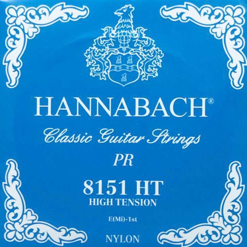 Hannabach 8151HT Losse Clear Nylon PR Klassieke E1-Snaar (Hoog) - Hoge Spanning