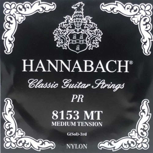 Hannabach 8153MT Losse Clear Nylon PR Klassieke G3-Snaar - Normale Spanning
