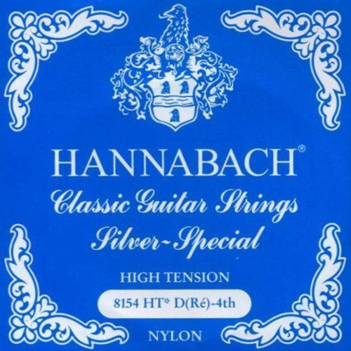 Hannabach 8154HT Losse PR Silver Special Verzilverde Klassieke D4-Snaar - Hoge Spanning