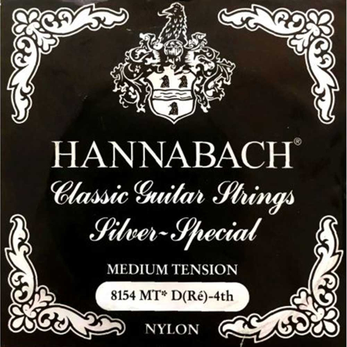 Hannabach 8154MT Losse PR Silver Special Verzilverde Klassieke D4-Snaar - Normale Spanning