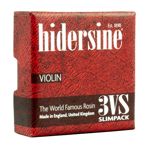 Hidersine 3VS Violin Rosin Clear Medium Lichte Hars voor Viool (15 gram) Slim Size