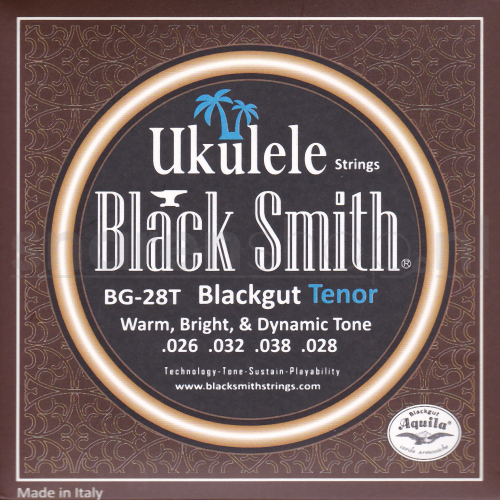 BlackSmith BG28T Blackgut Tenor Ukulele Snaren (26-28) - Op = Op