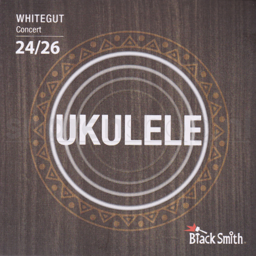BlackSmith WG26C Whitegut Concert Ukulele Snaren (24-26) - Op = Op