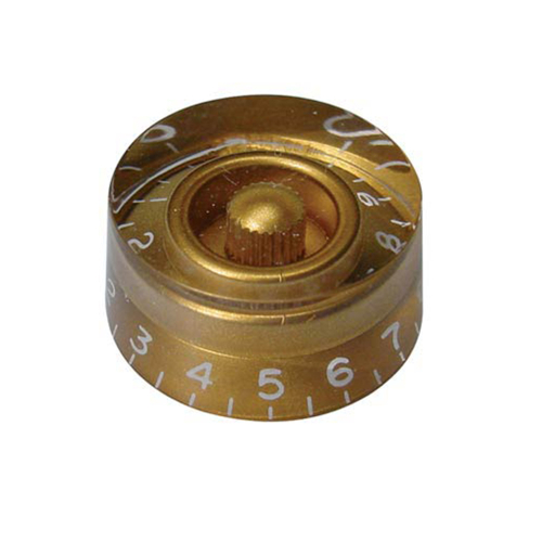 Boston KG-110 Speed Knop Metrisch (Hatbox) Transparant Goud