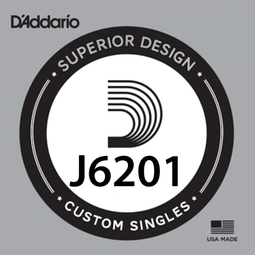 D'Addario J6201 Plain Steel Losse Mandoline Snaar .010