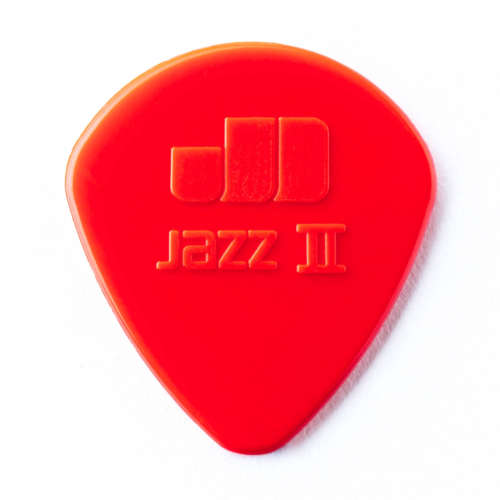 Dunlop Jazz II Plectrum 1.18mm Rood - Per Stuk