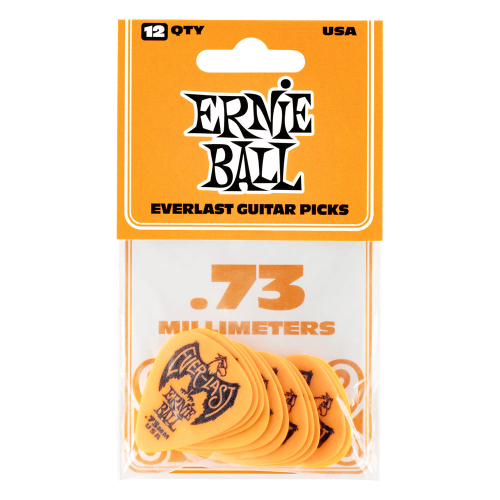 Ernie Ball 9190 Everlast Plectrum 0.73mm 12-Pack