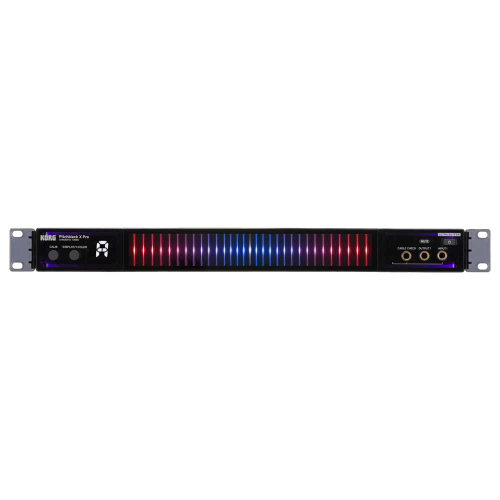 Korg PitchBlack X Pro Chromatische 19" Rack Tuner Zwart