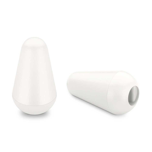 Schaller Switch Knob Schakelaarknoppen Wit (Set van 2) 15223100