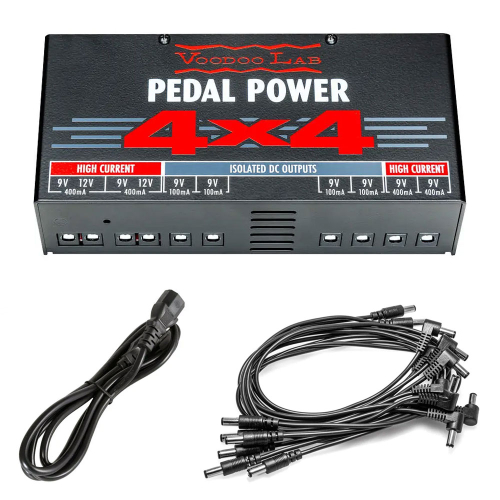 Voodoo Lab Pedal Power 4x4 Multi Power Supply Voeding met 8 Outputs