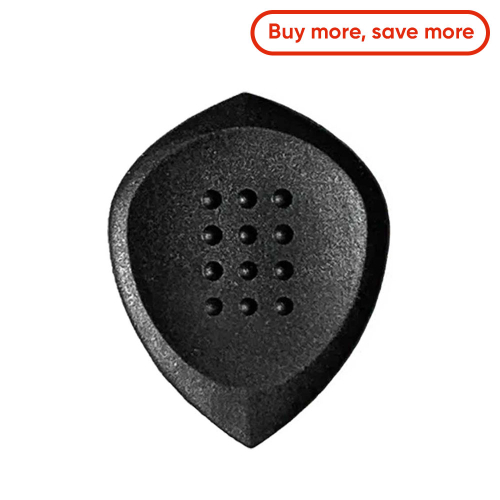 Acoustik Attak Stealth 2.0mm Plectrum Zwart - Per Stuk