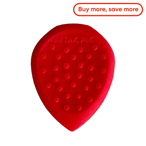 Acoustik Attak Stealth III XL Crimson Plectrum - Per Stuk