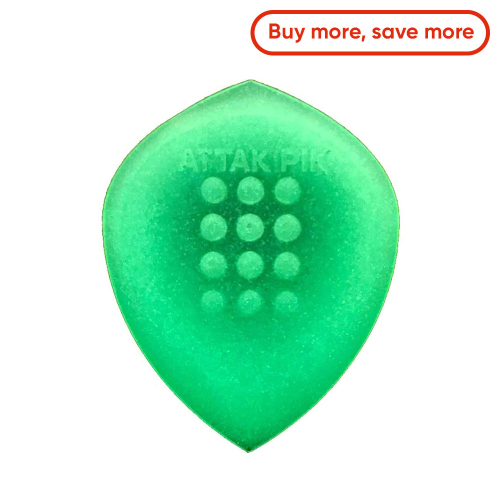 Acoustik Attak Stealth XL Radium 2.0mm Plectrum