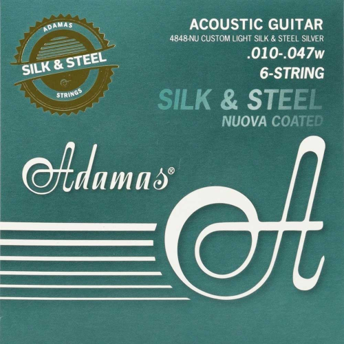 Adamas 4848NU Silk&Steel Nuova Coated Westernsnaren (10-47)