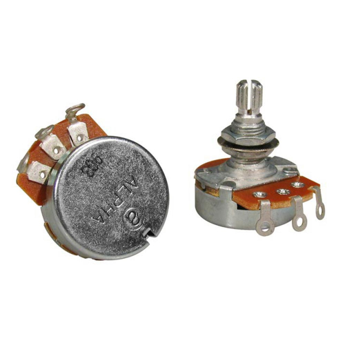 Alpha ALP250-B42 Lineaire Potmeter 250K Split Shaft (10mm Bushing)