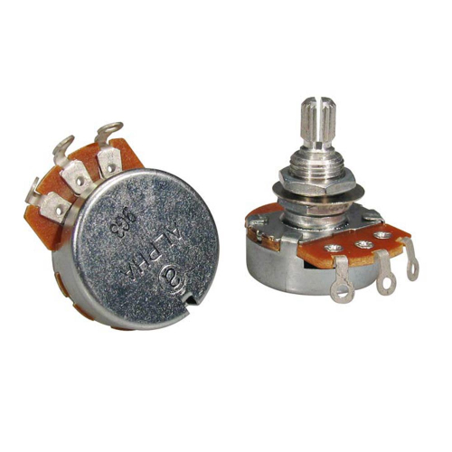 Alpha ALP500-B34 Lineaire Potmeter 500K Split Shaft