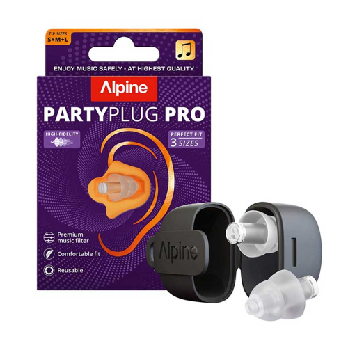 Alpine PartyPlug Pro Transparant Oordoppen / Gehoorbescherming