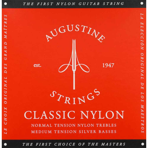 Augustine Classic Red Klassieke Gitaarsnaren - Normaal/Medium Spanning