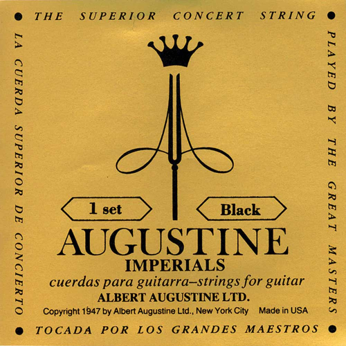 Augustine Imperial Black Klassieke Gitaarsnaren - Medium/Lage Spanning