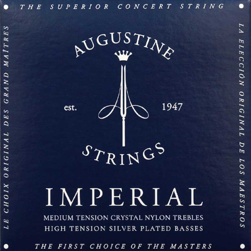 Augustine Imperial Blue Snaren voor Klassieke Gitaar - Medium/Hoge Spanning