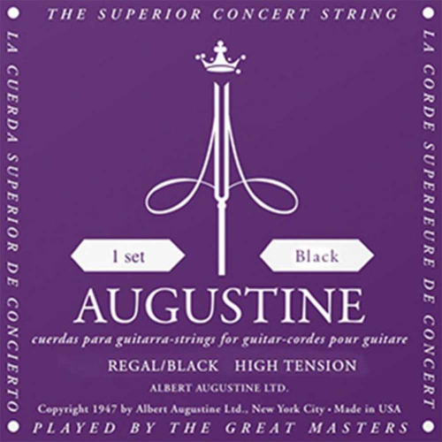 Augustine Regal Black Klassieke Gitaarsnaren - Hoog/Lage Spanning