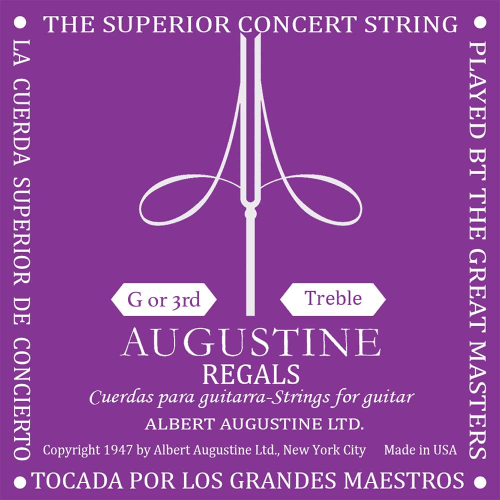 Augustine Regal Losse Clear Nylon G3-Snaar - Hoge Spanning