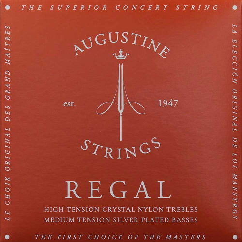 Augustine Regal Red Snaren voor Klassieke Gitaar - Extra Hoge/Medium Spanning