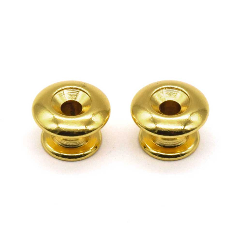 AxLabs KD2E1007GD Small Strap Buttons Rounded Top Goud (Set van 2)