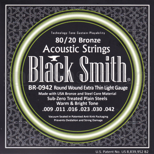 BlackSmith PB-0942 Akoestische Gitaarsnaren Phosphor Bronze (9-42