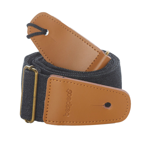 Bespeco TCDBK Young Line Denim Gitaarband Zwart