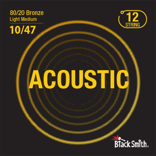 BlackSmith BR12-1047 Snaren voor 12-Snarige Akoestische Gitaar (10-47)