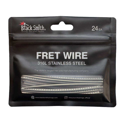 BlackSmith DHP316-27H3S Stainless Steel 361L Fretdraad 12" Radius (Set 24 Stuks)